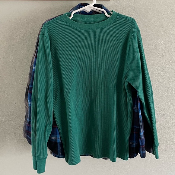 Lot of fall flannels and thermal, Gap, Cat & Jack - Picture 5 of 9